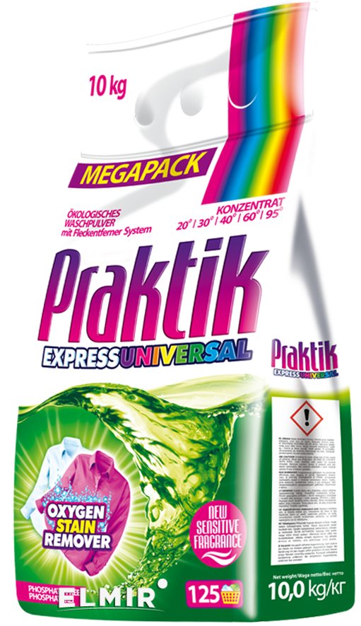 Порошок пральний PRAKTIK UNIVERSAL, універсальний, 10кг